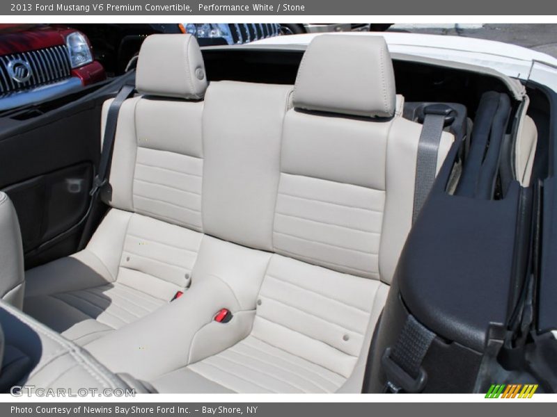 Performance White / Stone 2013 Ford Mustang V6 Premium Convertible