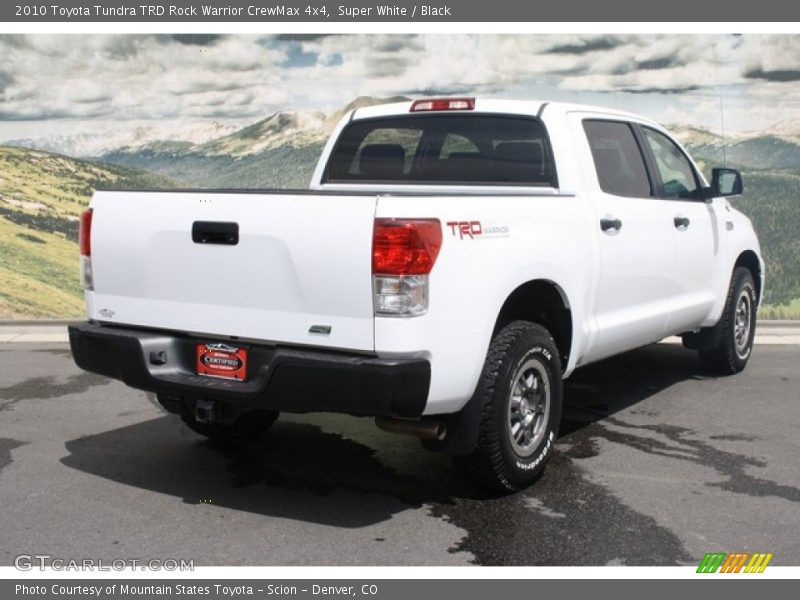 Super White / Black 2010 Toyota Tundra TRD Rock Warrior CrewMax 4x4