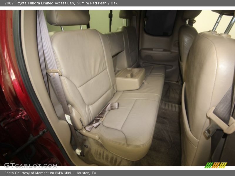 Sunfire Red Pearl / Oak 2002 Toyota Tundra Limited Access Cab