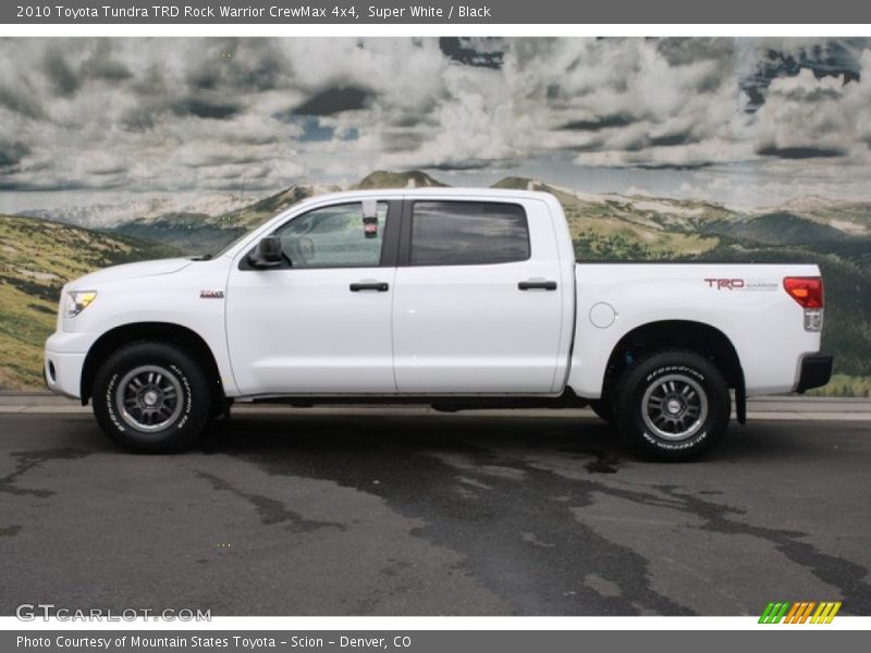 Super White / Black 2010 Toyota Tundra TRD Rock Warrior CrewMax 4x4