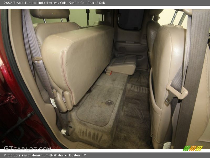 Sunfire Red Pearl / Oak 2002 Toyota Tundra Limited Access Cab