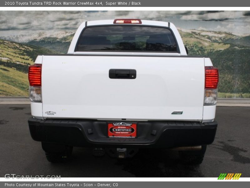 Super White / Black 2010 Toyota Tundra TRD Rock Warrior CrewMax 4x4