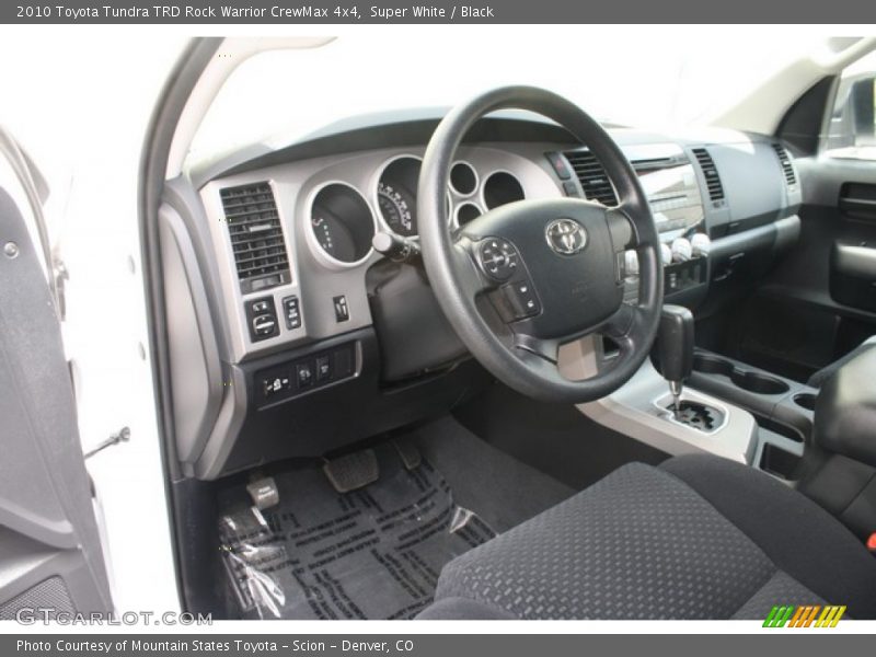 Super White / Black 2010 Toyota Tundra TRD Rock Warrior CrewMax 4x4