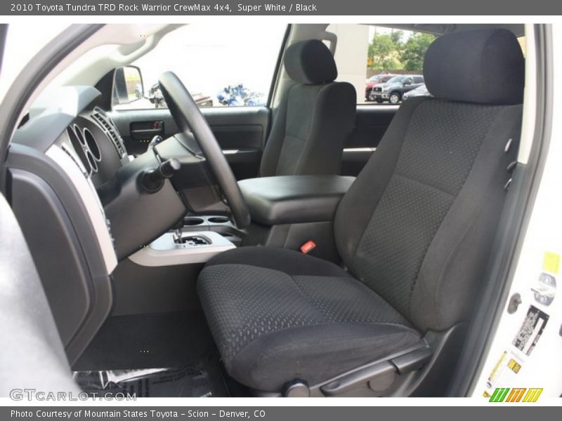 Super White / Black 2010 Toyota Tundra TRD Rock Warrior CrewMax 4x4