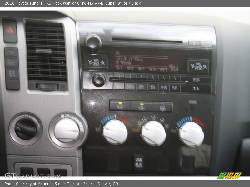 Super White / Black 2010 Toyota Tundra TRD Rock Warrior CrewMax 4x4