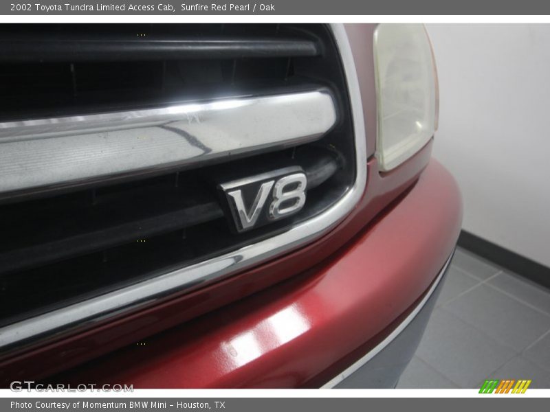 Sunfire Red Pearl / Oak 2002 Toyota Tundra Limited Access Cab