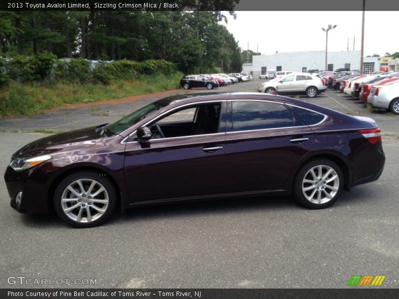 2013 Avalon Limited Sizzling Crimson Mica