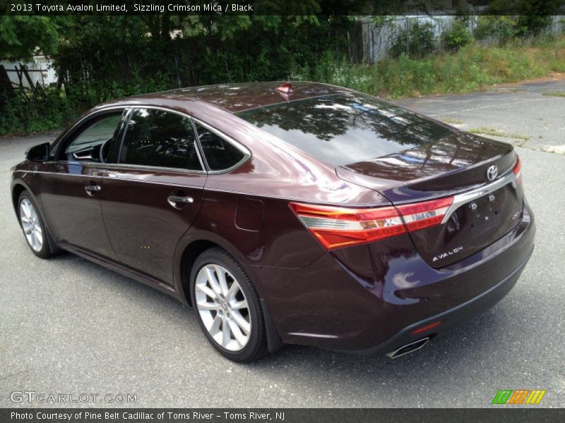  2013 Avalon Limited Sizzling Crimson Mica