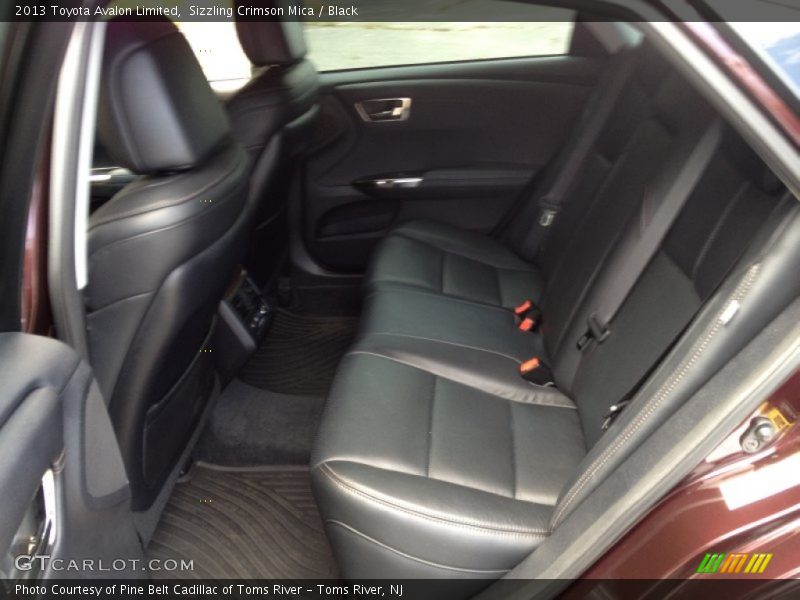 Rear Seat of 2013 Avalon Limited