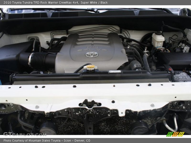 Super White / Black 2010 Toyota Tundra TRD Rock Warrior CrewMax 4x4