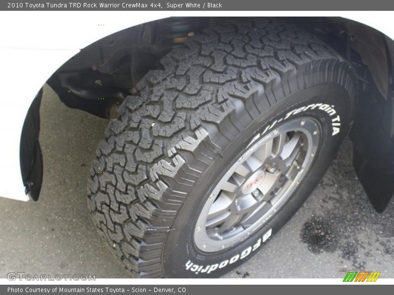 Super White / Black 2010 Toyota Tundra TRD Rock Warrior CrewMax 4x4