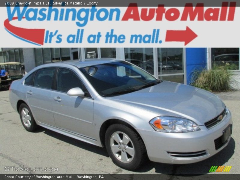 Silver Ice Metallic / Ebony 2009 Chevrolet Impala LT