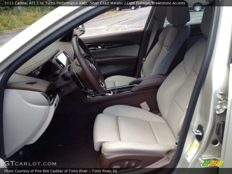 Front Seat of 2013 ATS 2.0L Turbo Performance AWD