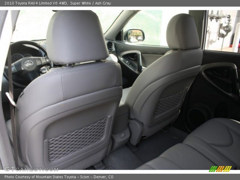 Super White / Ash Gray 2010 Toyota RAV4 Limited V6 4WD