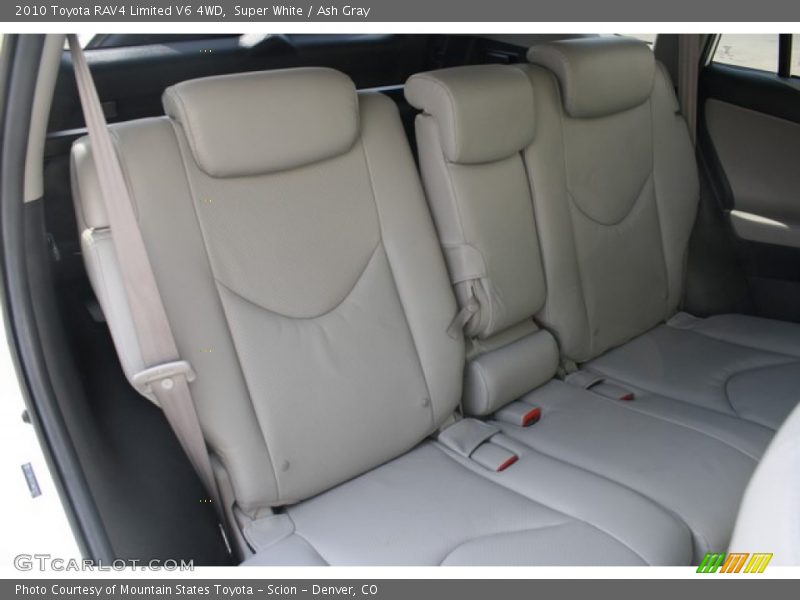 Super White / Ash Gray 2010 Toyota RAV4 Limited V6 4WD