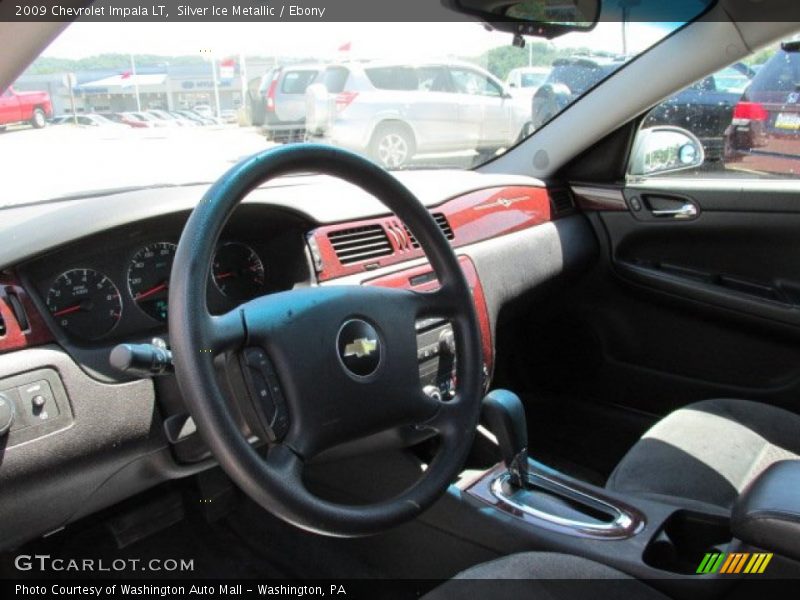 Silver Ice Metallic / Ebony 2009 Chevrolet Impala LT