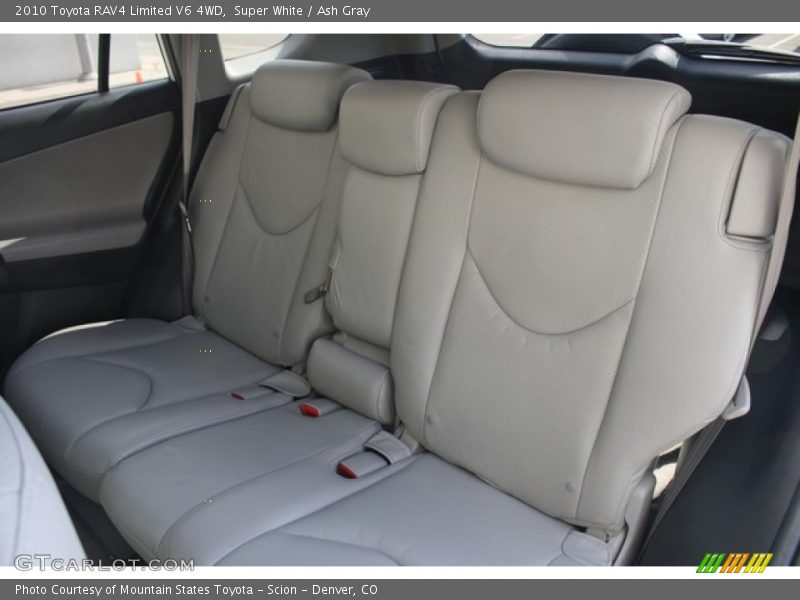 Super White / Ash Gray 2010 Toyota RAV4 Limited V6 4WD
