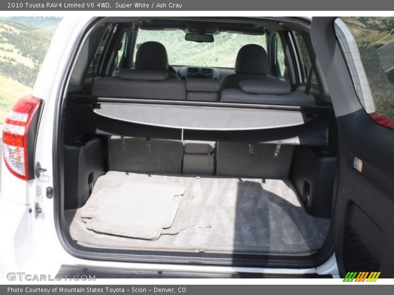 Super White / Ash Gray 2010 Toyota RAV4 Limited V6 4WD