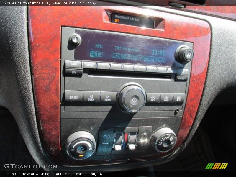 Silver Ice Metallic / Ebony 2009 Chevrolet Impala LT