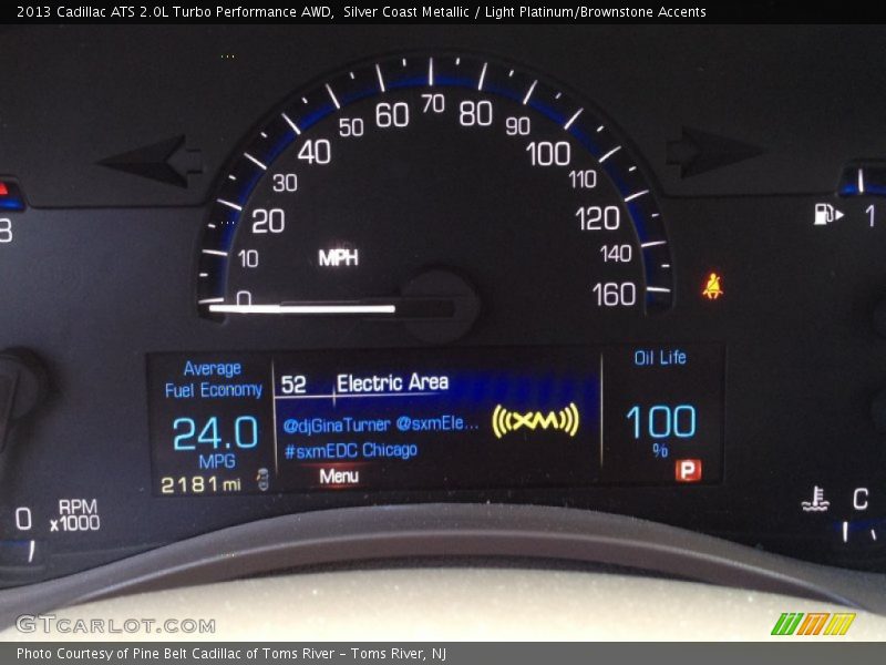  2013 ATS 2.0L Turbo Performance AWD 2.0L Turbo Performance AWD Gauges