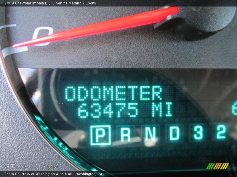 Silver Ice Metallic / Ebony 2009 Chevrolet Impala LT