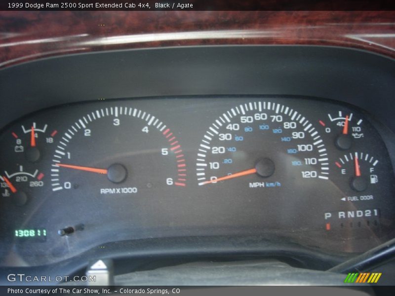  1999 Ram 2500 Sport Extended Cab 4x4 Sport Extended Cab 4x4 Gauges
