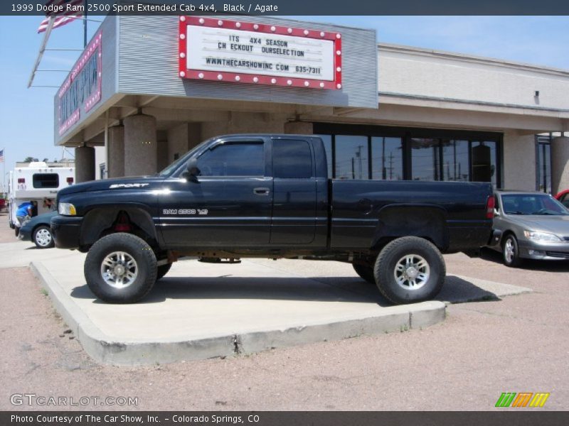 Black / Agate 1999 Dodge Ram 2500 Sport Extended Cab 4x4