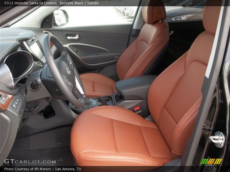 Becketts Black / Saddle 2013 Hyundai Santa Fe Limited