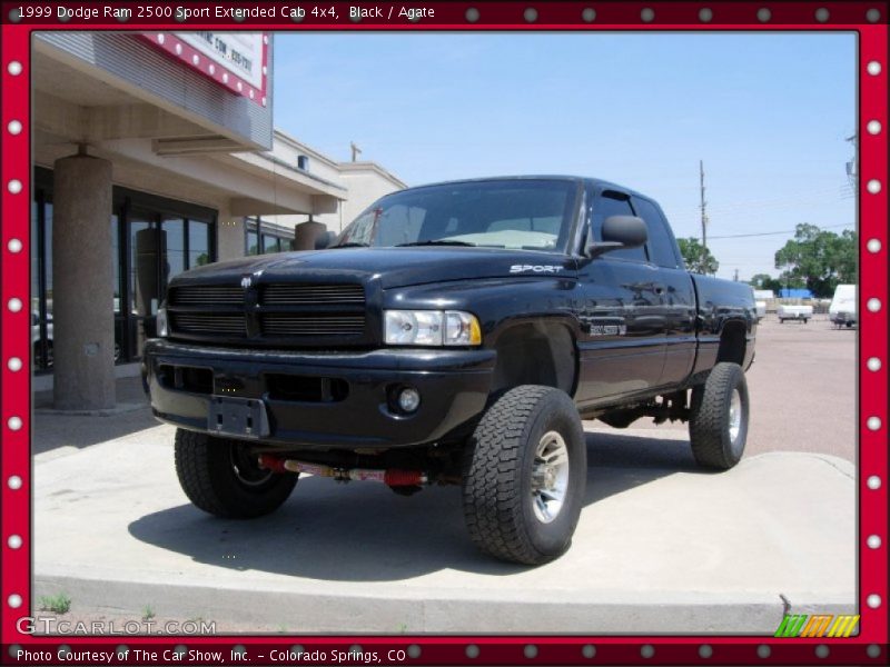 Black / Agate 1999 Dodge Ram 2500 Sport Extended Cab 4x4