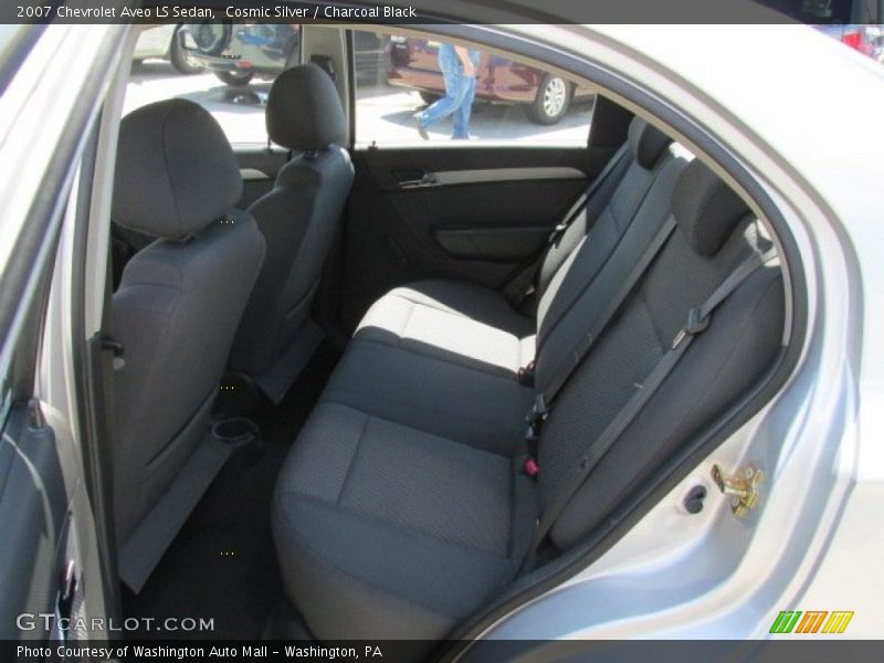 Rear Seat of 2007 Aveo LS Sedan