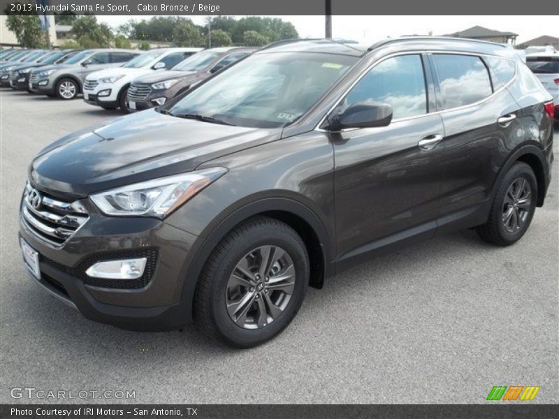 Cabo Bronze / Beige 2013 Hyundai Santa Fe Sport