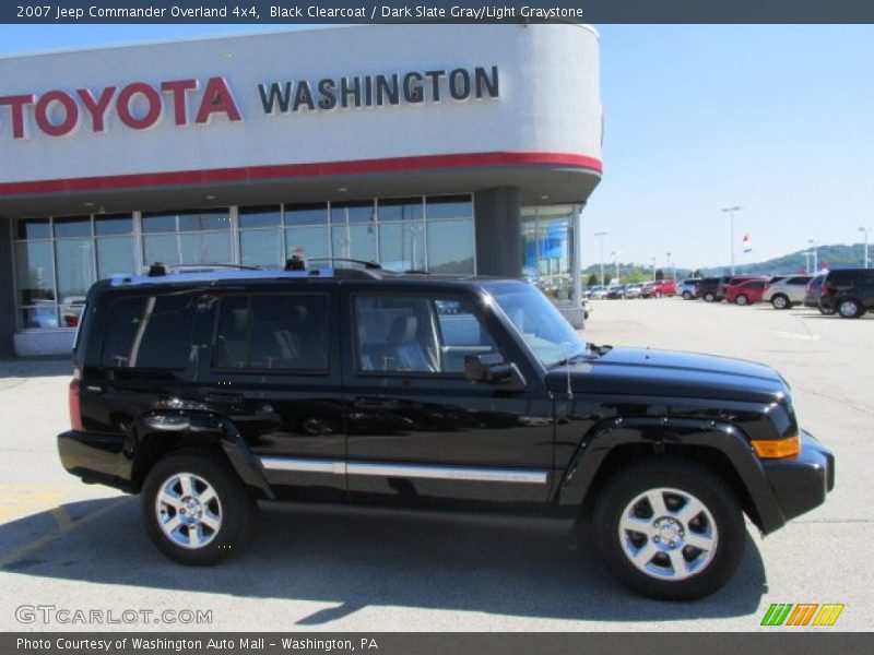 Black Clearcoat / Dark Slate Gray/Light Graystone 2007 Jeep Commander Overland 4x4