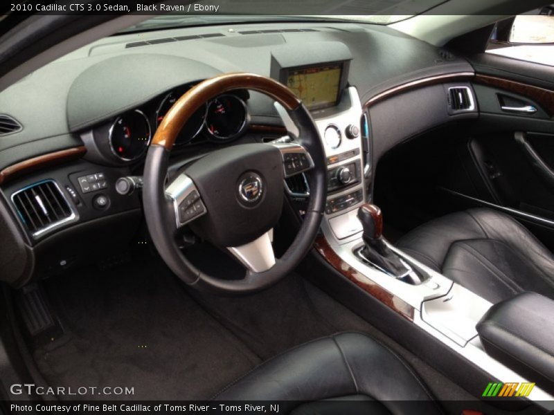 Black Raven / Ebony 2010 Cadillac CTS 3.0 Sedan