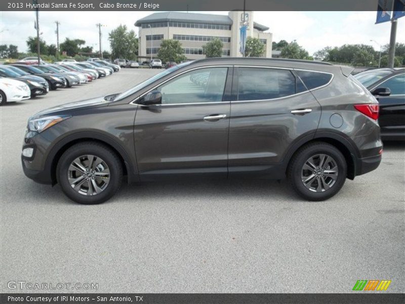 Cabo Bronze / Beige 2013 Hyundai Santa Fe Sport