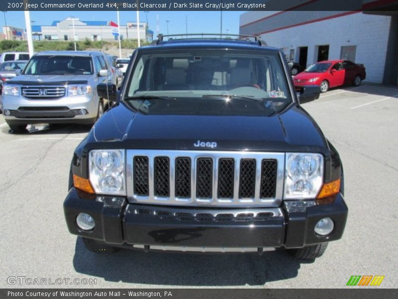Black Clearcoat / Dark Slate Gray/Light Graystone 2007 Jeep Commander Overland 4x4