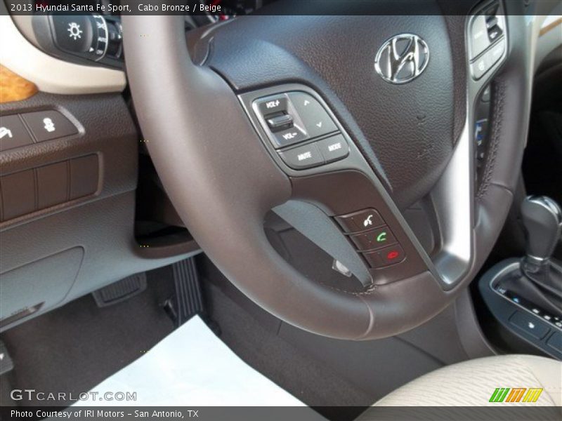 Cabo Bronze / Beige 2013 Hyundai Santa Fe Sport