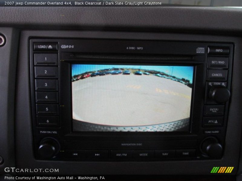 Black Clearcoat / Dark Slate Gray/Light Graystone 2007 Jeep Commander Overland 4x4
