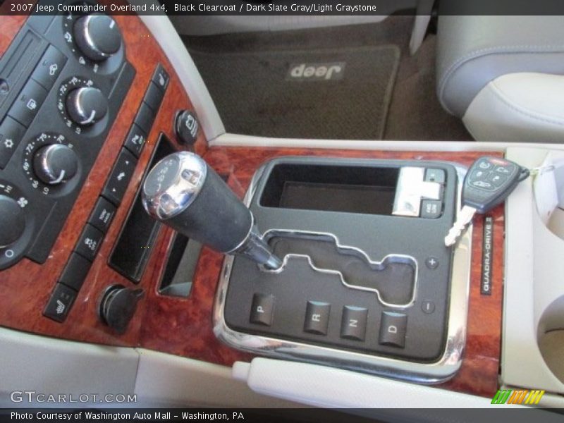  2007 Commander Overland 4x4 5 Speed Automatic Shifter