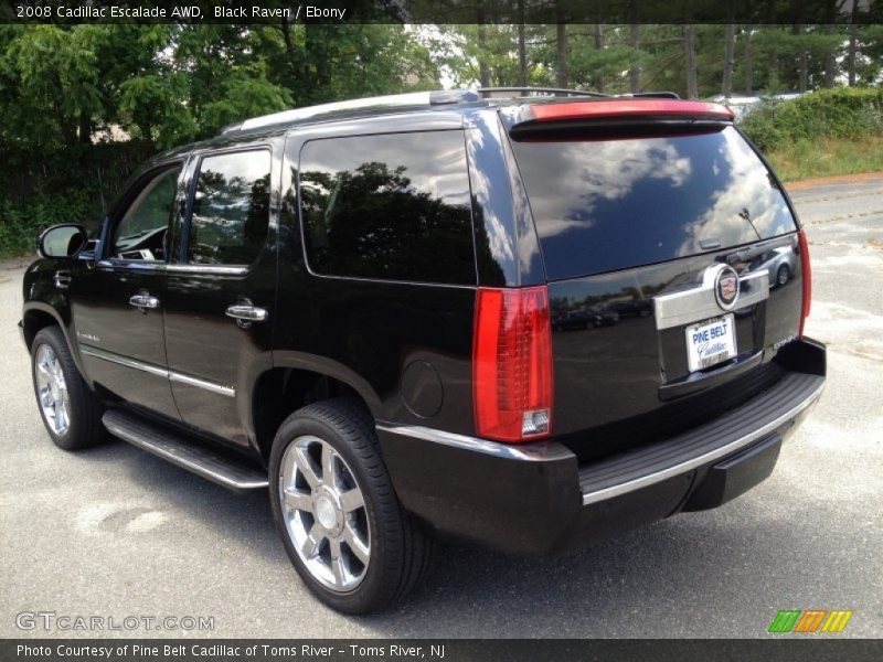 Black Raven / Ebony 2008 Cadillac Escalade AWD