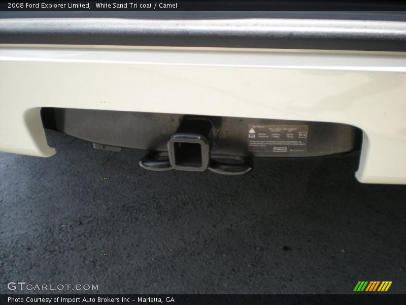 White Sand Tri coat / Camel 2008 Ford Explorer Limited