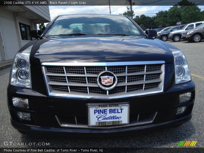 Black Raven / Light Gray 2008 Cadillac STS 4 V6 AWD