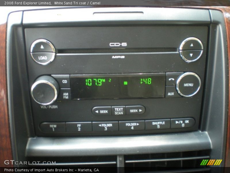 White Sand Tri coat / Camel 2008 Ford Explorer Limited