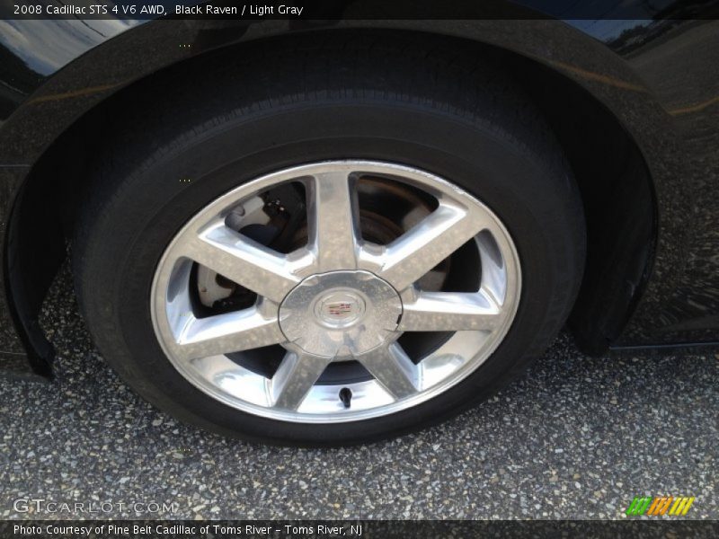 Black Raven / Light Gray 2008 Cadillac STS 4 V6 AWD