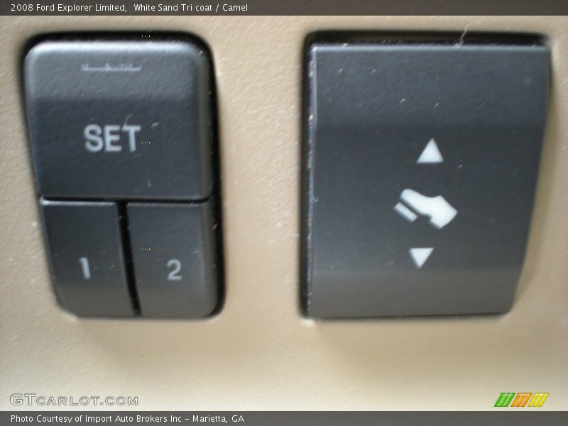 White Sand Tri coat / Camel 2008 Ford Explorer Limited