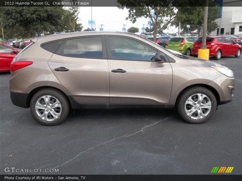 Chai Bronze / Taupe 2013 Hyundai Tucson GL