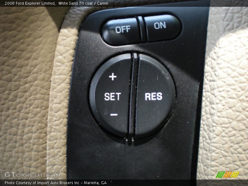 White Sand Tri coat / Camel 2008 Ford Explorer Limited
