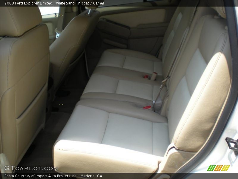 White Sand Tri coat / Camel 2008 Ford Explorer Limited