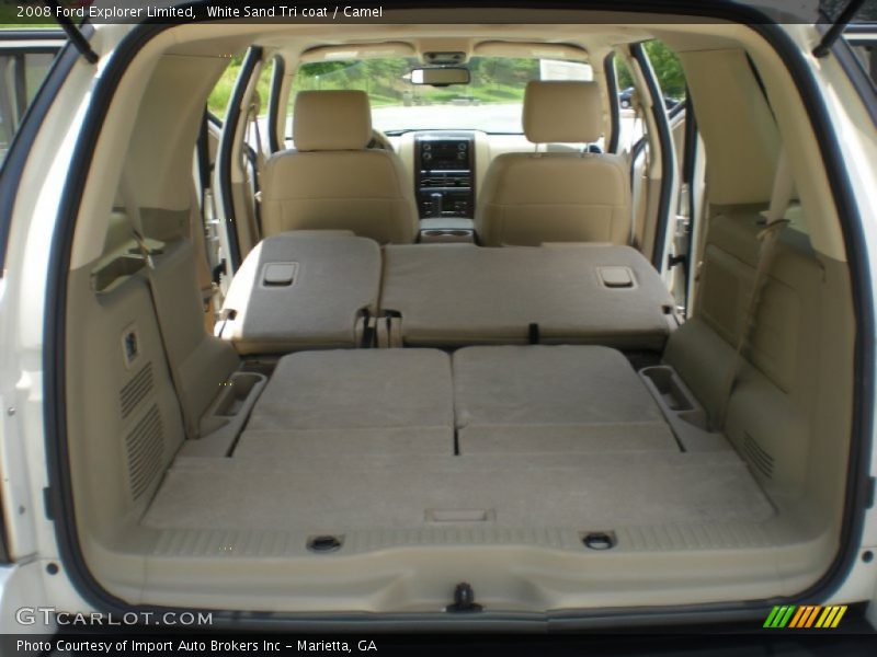 White Sand Tri coat / Camel 2008 Ford Explorer Limited