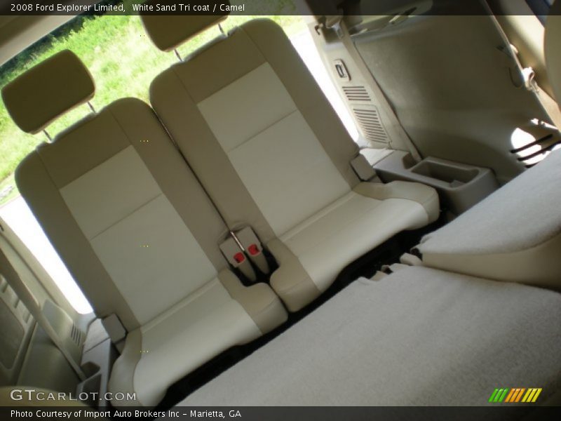 White Sand Tri coat / Camel 2008 Ford Explorer Limited