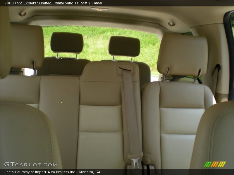 White Sand Tri coat / Camel 2008 Ford Explorer Limited